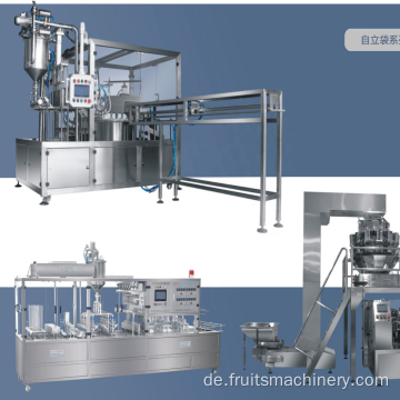 Automatische Marmelade -Jelly -Sauce -Füllmaschine